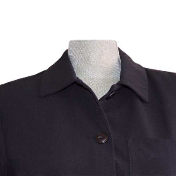 TravelSmith Navy Blue Blazer Top 8P - Picture 3 of 4